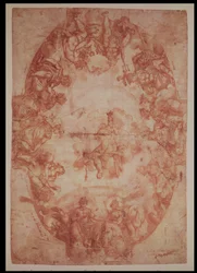 Étude pour le plafond de la Casa de Pilatos, Séville, 1604